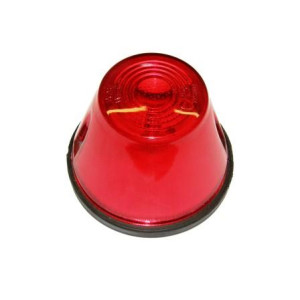 LAMPA OBRYSOWA CZERWONA WYSOKA